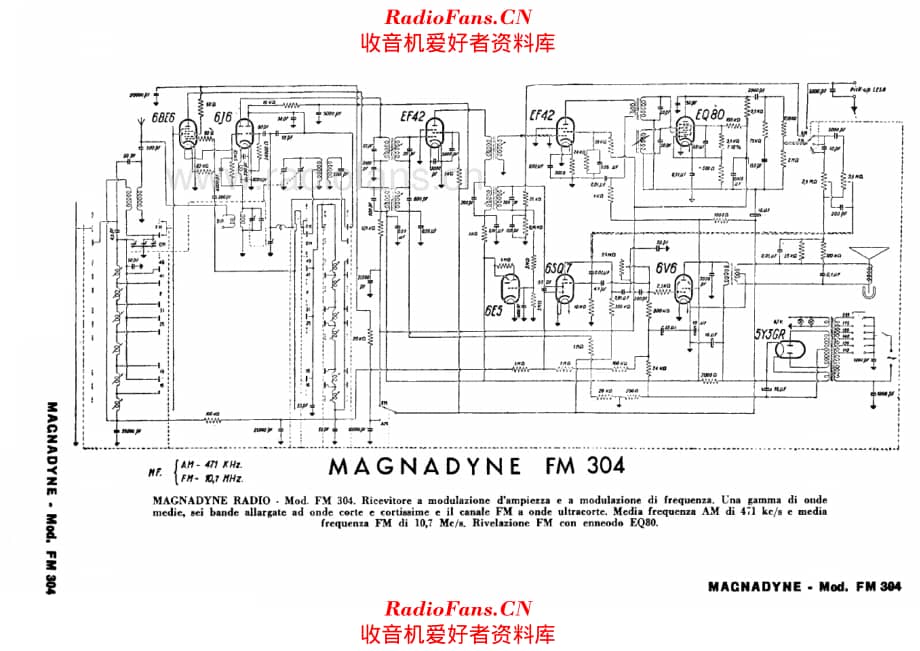 Magnadyne FM304 电路原理图.pdf_第1页