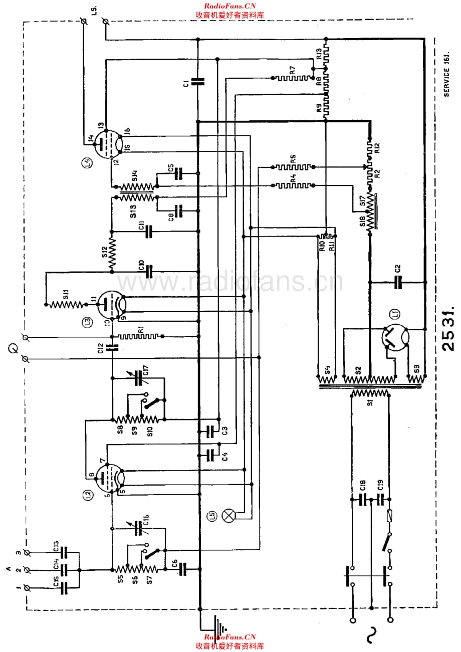 Philips 2531 service manual 电路原理图.pdf_第2页