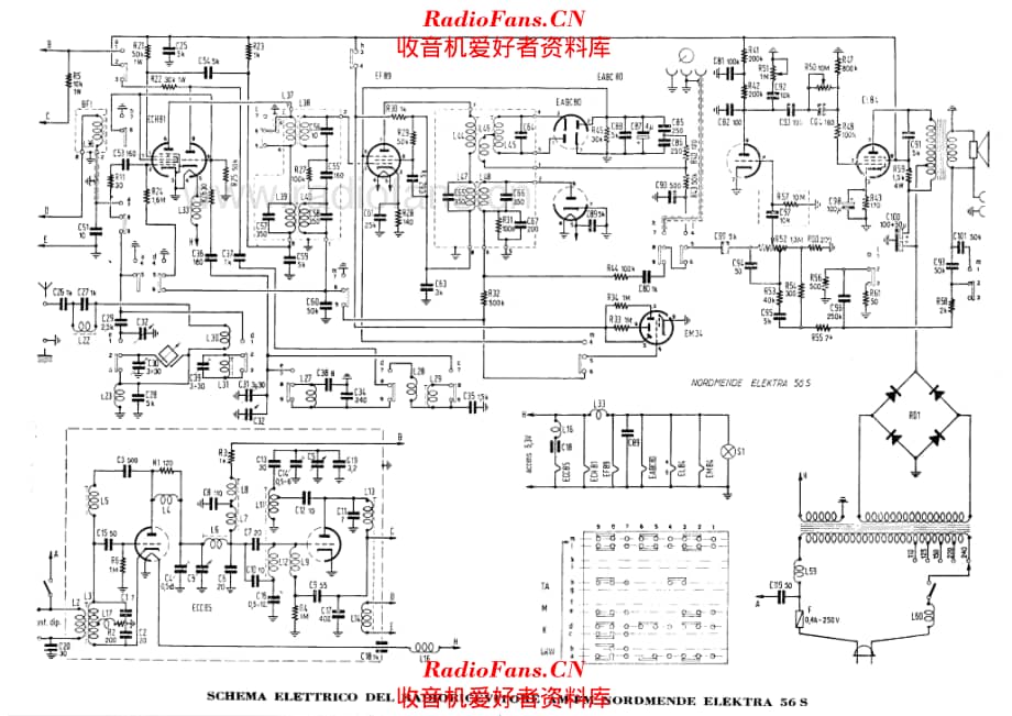 Nordmende Elektra 56S 电路原理图.pdf_第1页