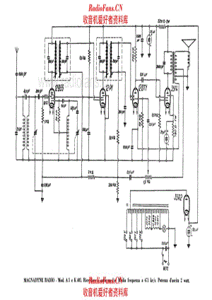 Magnadyne A3 K403 电路原理图.pdf