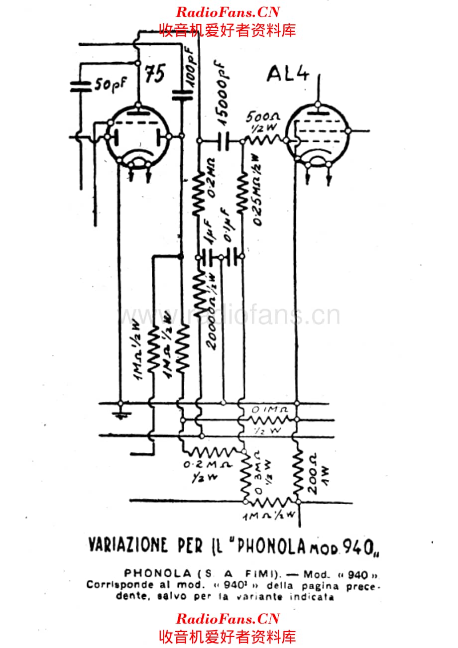 Phonola 940 variant 电路原理图.pdf_第1页