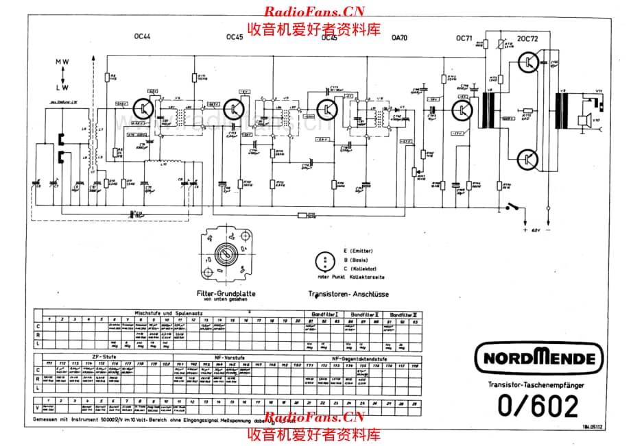 Nordmende 0-602 电路原理图.pdf_第1页