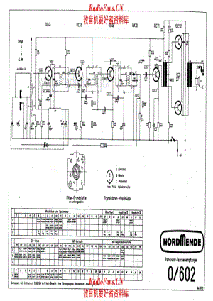 Nordmende 0-602 电路原理图.pdf