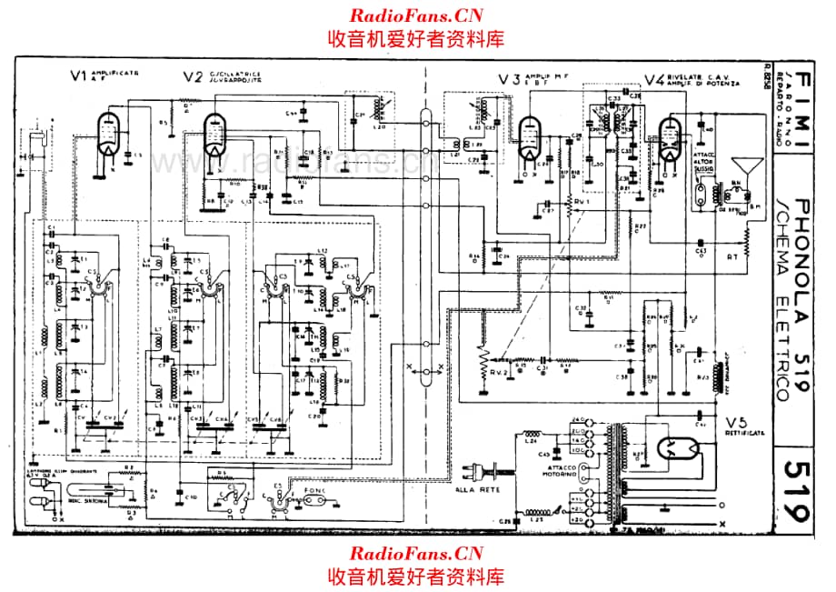 Phonola 519 电路原理图.pdf_第1页