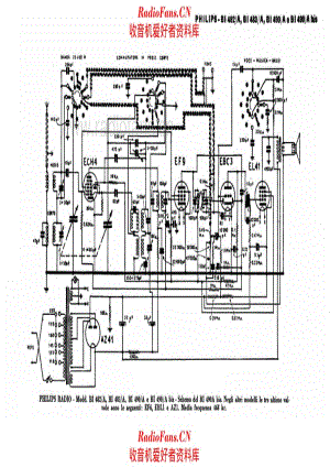 Philips BI482A BI483A BI490A BI490A bis 电路原理图.pdf