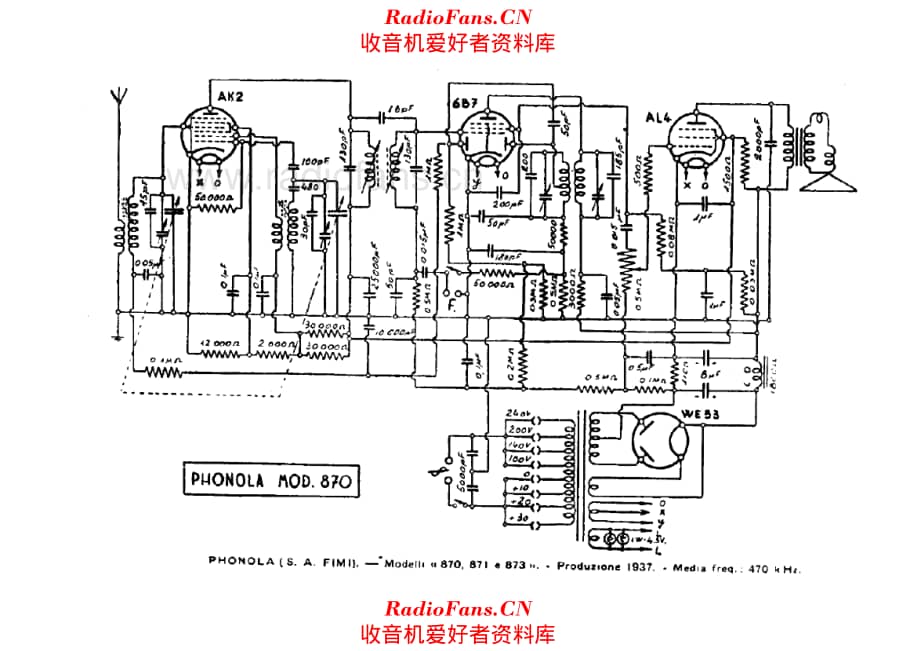 Phonola 870 电路原理图.pdf_第1页