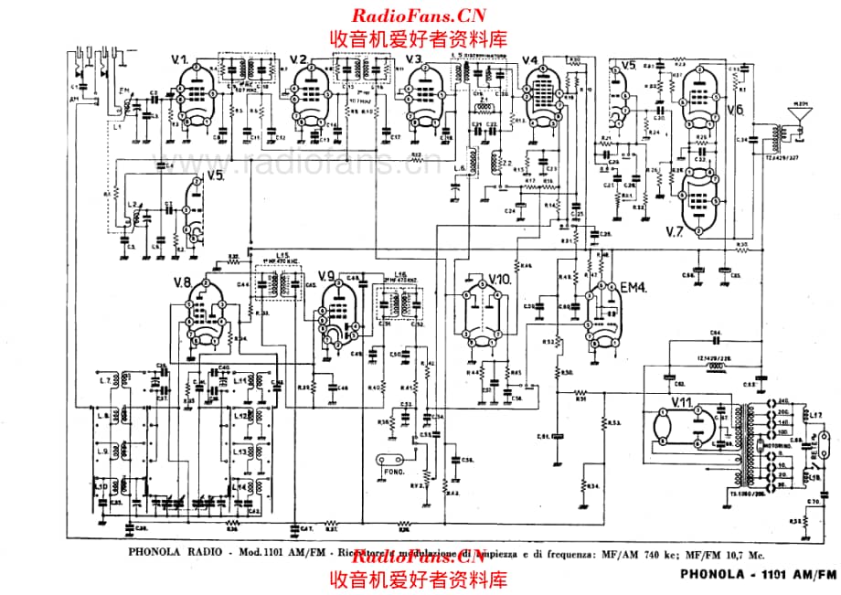 Phonola 1101 电路原理图.pdf_第1页