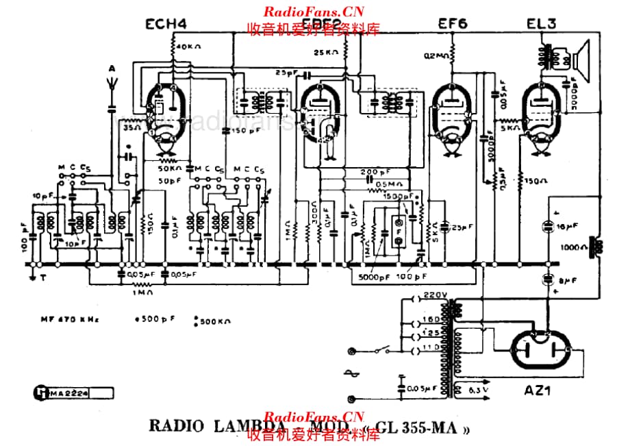 Lambda GL355MA 电路原理图.pdf_第1页