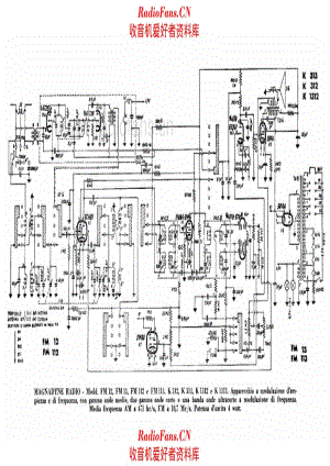 Magnadyne FM12 FM13 FM112 FM113 电路原理图.pdf