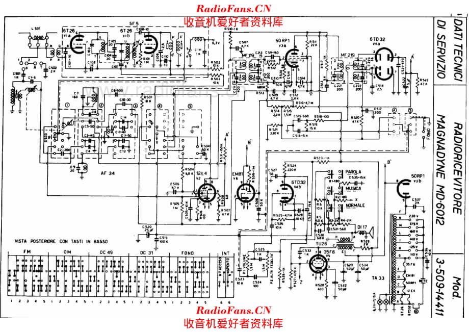 Magnadyne MD6012 电路原理图.pdf_第1页