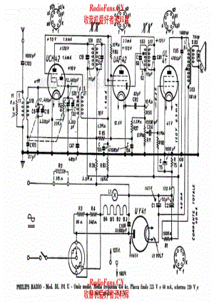 Philips BI191U 电路原理图.pdf
