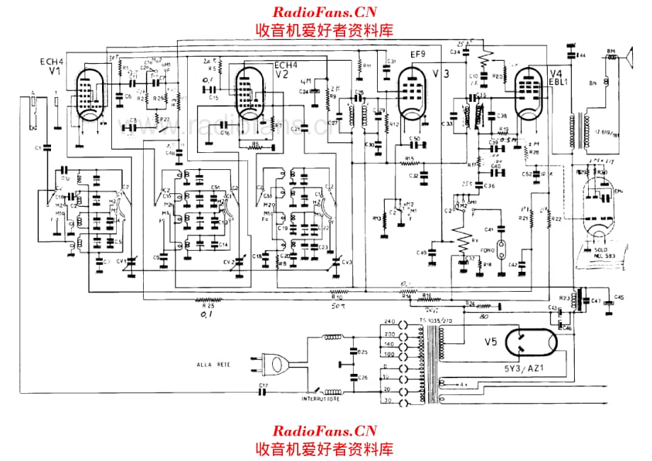 Phonola 583 alternate 电路原理图.pdf_第1页