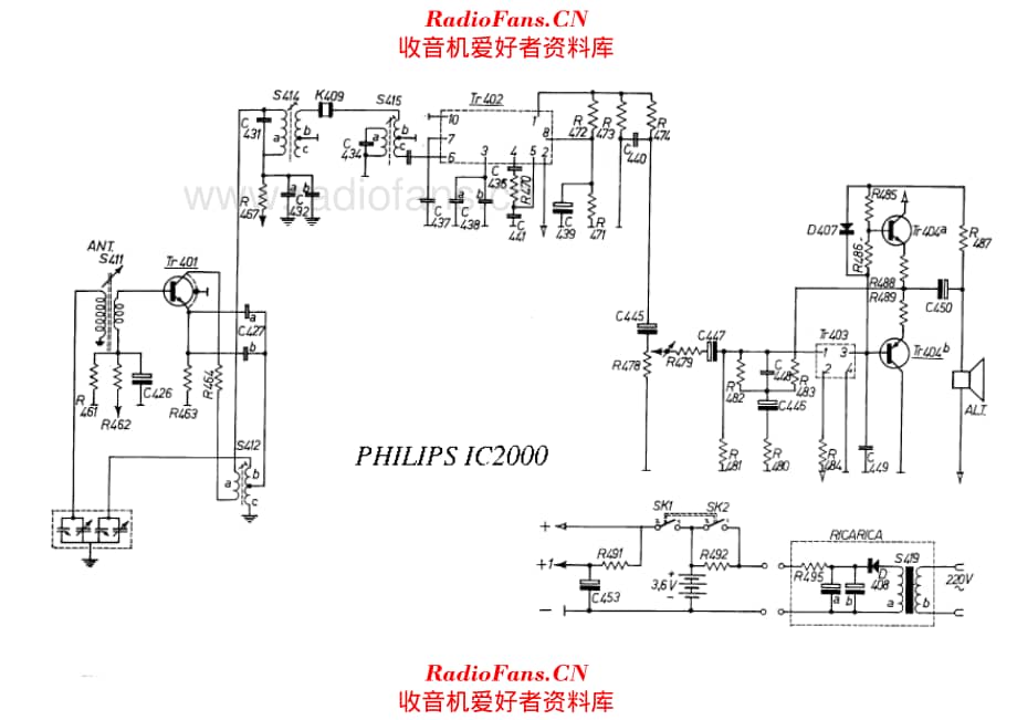 Philips IC2000 电路原理图.pdf_第1页