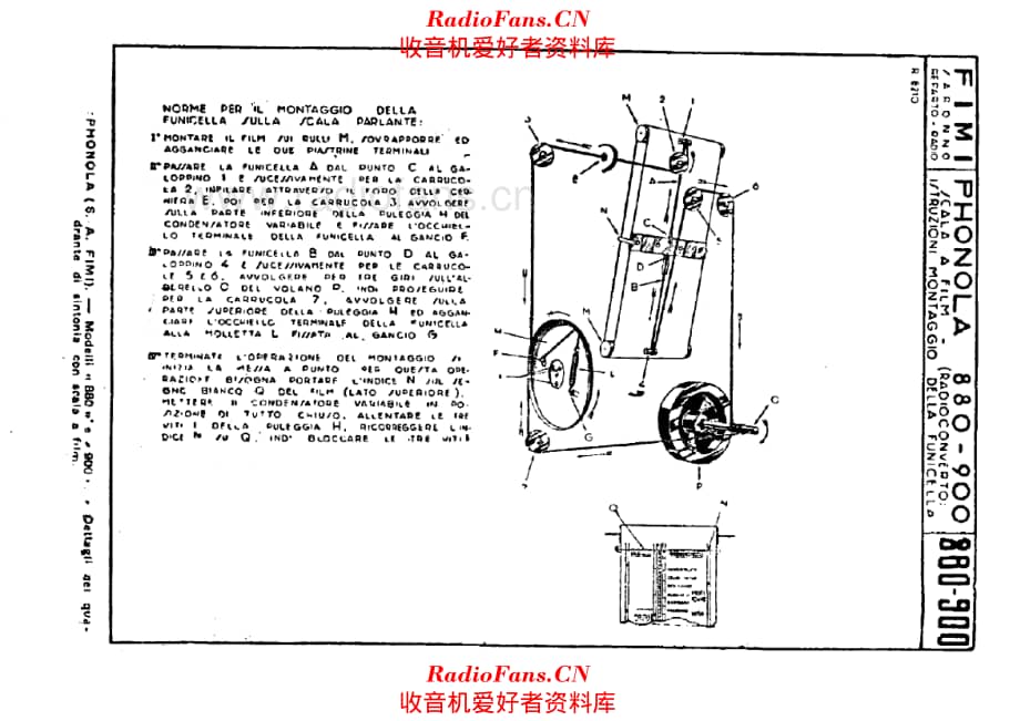 Phonola 900 tuning cord 电路原理图.pdf_第1页