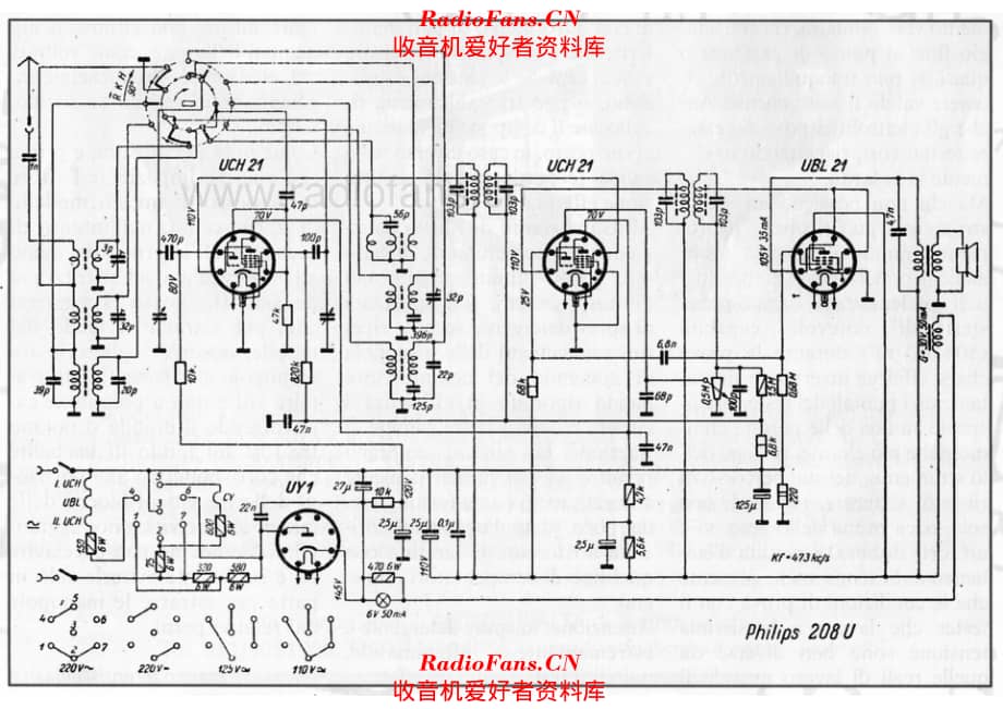 Philips 208U 电路原理图.pdf_第1页