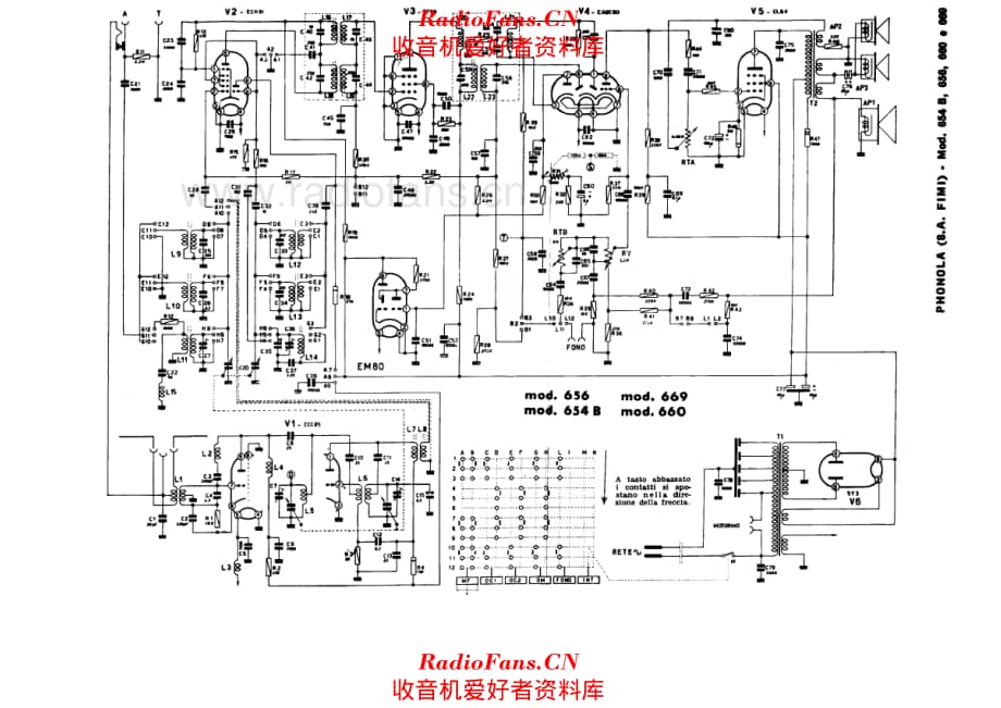 Phonola 654B 656 660 669 电路原理图.pdf_第1页