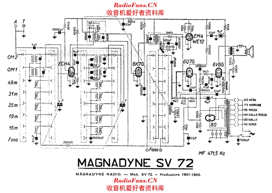 Magnadyne SV72_2 电路原理图.pdf_第1页