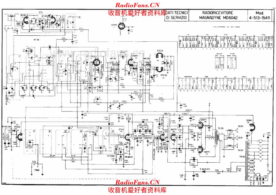 Magnadyne MD6042 电路原理图.pdf_第1页