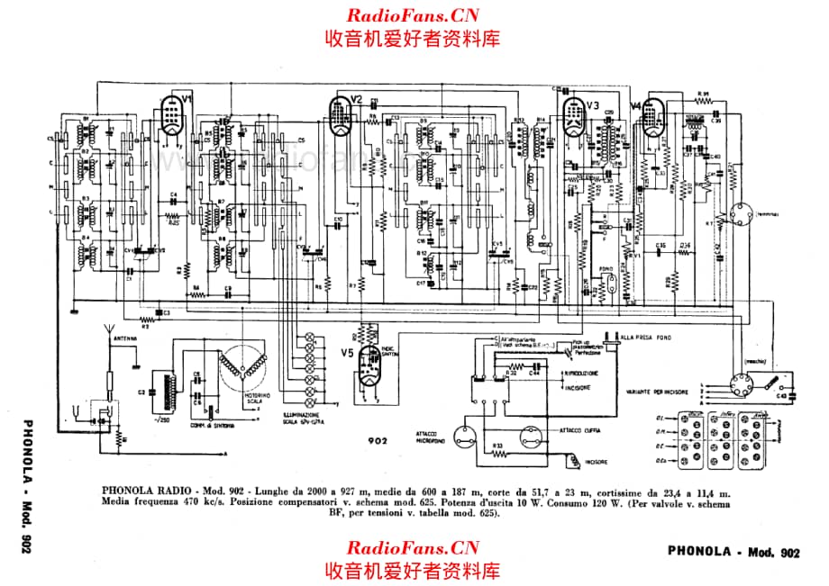 Phonola 902 电路原理图.pdf_第1页