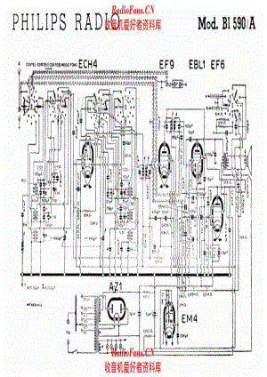 Philips BI590A alternate 电路原理图.pdf