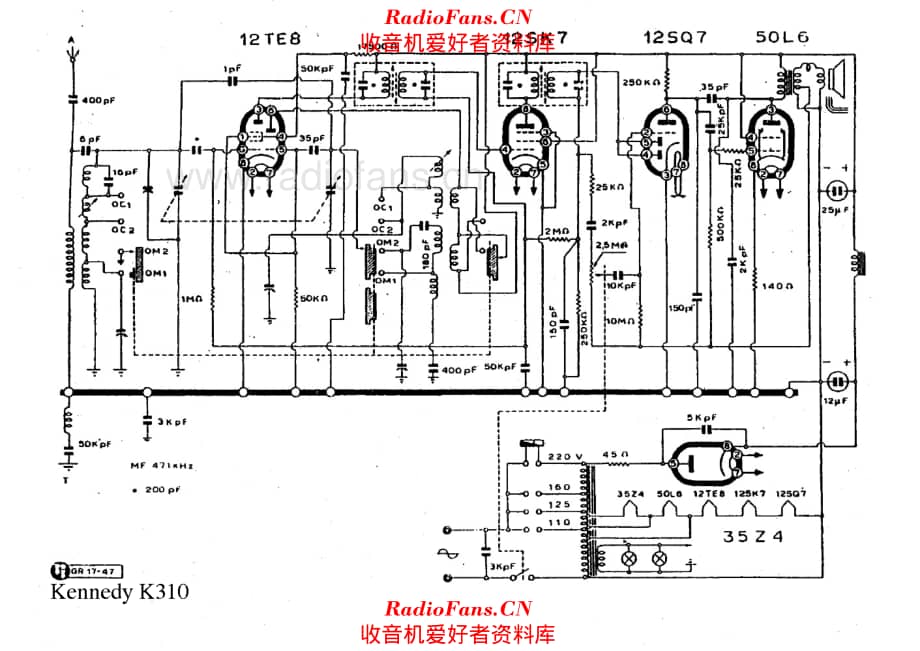 Kennedy K310 alternate 电路原理图.pdf_第1页