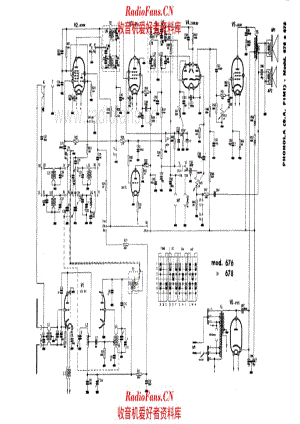 Phonola 676 678 电路原理图.pdf