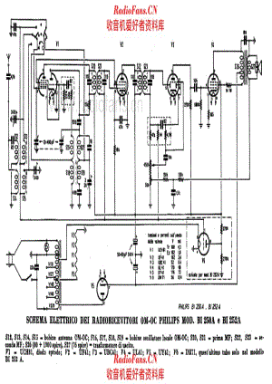 Philips BI250A BI252A 电路原理图.pdf
