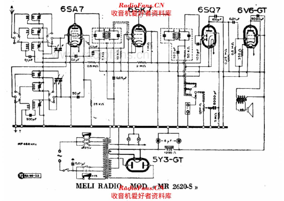 Meli MR2620-S 电路原理图.pdf_第1页