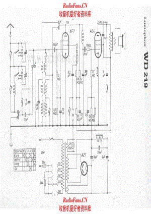 Lumophon WD219 电路原理图.pdf