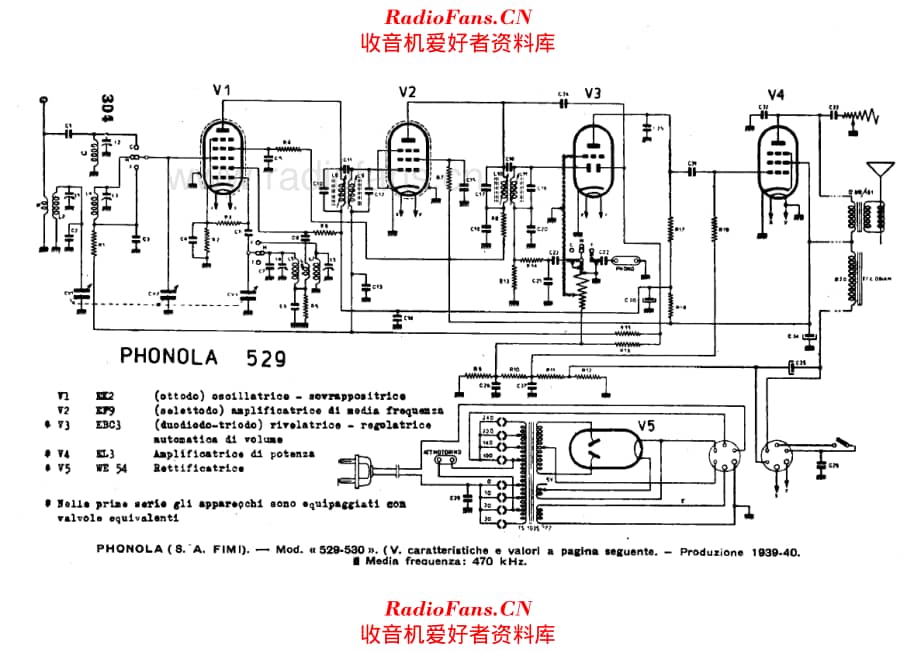 Phonola 529 电路原理图.pdf_第1页