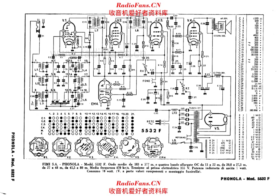 Phonola 5532F 电路原理图.pdf_第1页