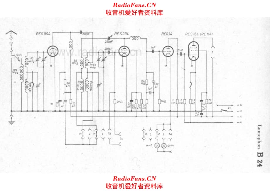 Lumophon B24 电路原理图.pdf_第1页