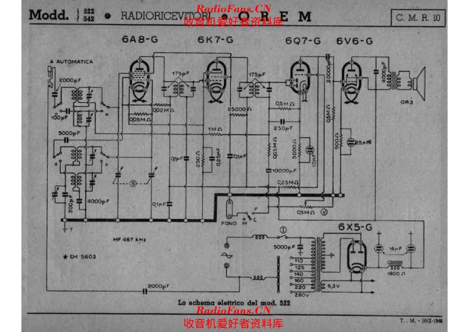 OREM 522 542 alternate 电路原理图.pdf_第1页