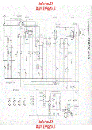 Lumophon GWK436 电路原理图.pdf
