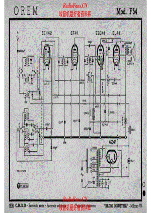 OREM F54 alternate 2 电路原理图.pdf