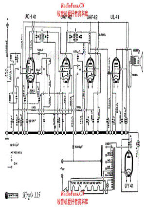 King's Radio 115 电路原理图.pdf