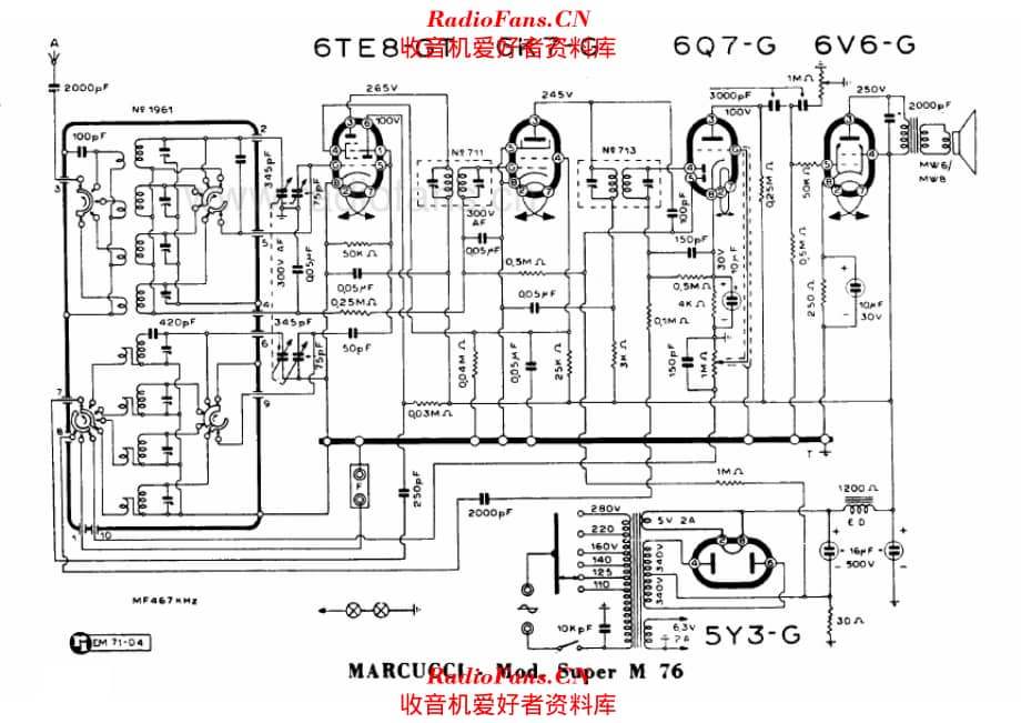 Marcucci - Super M76 电路原理图.pdf_第1页