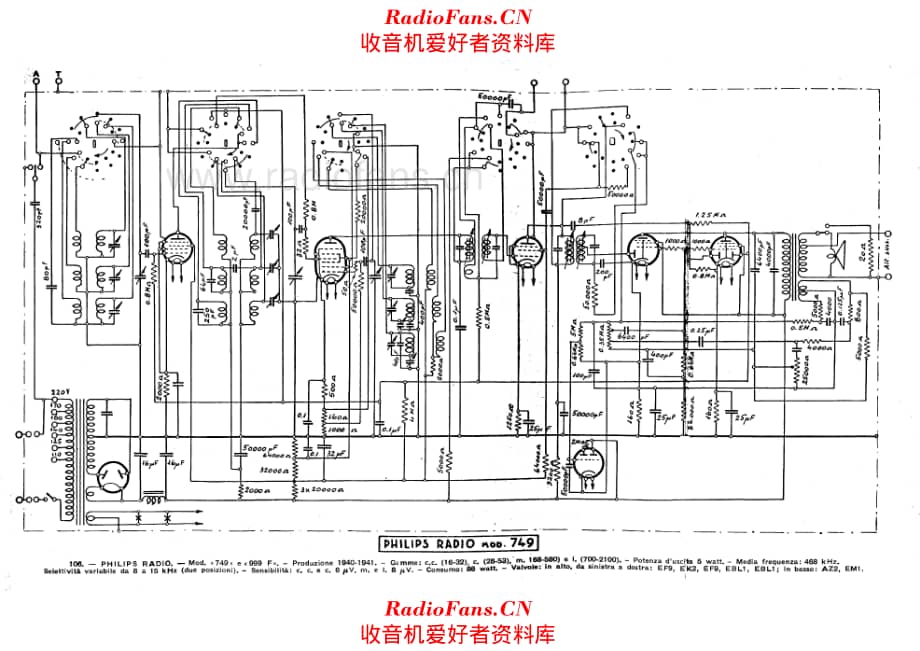 Philips 749 999F 电路原理图.pdf_第1页