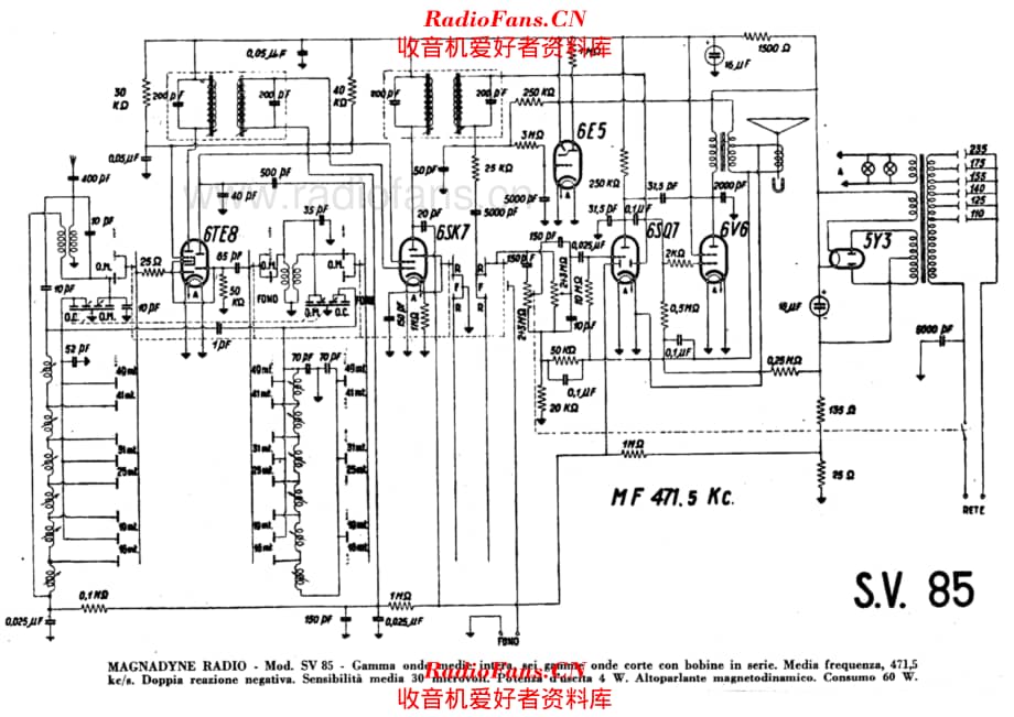 Magnadyne SV85 电路原理图.pdf_第1页