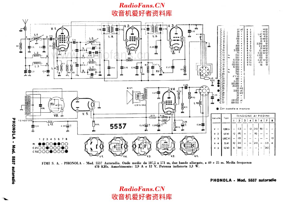 Phonola 5537 电路原理图.pdf_第1页