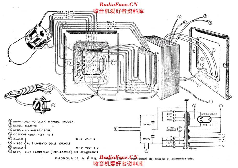 Phonola 870 power supply assembly 电路原理图.pdf_第1页