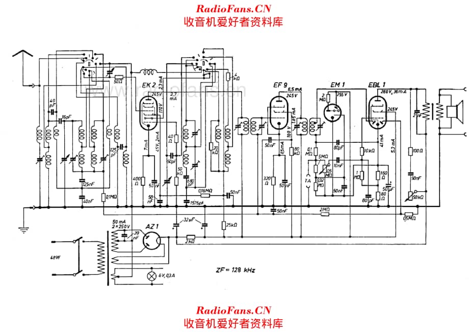 Philips 446A 电路原理图.pdf_第1页