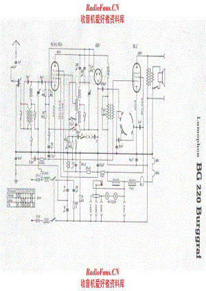 Lumograph BG220 Burggraf 电路原理图.pdf