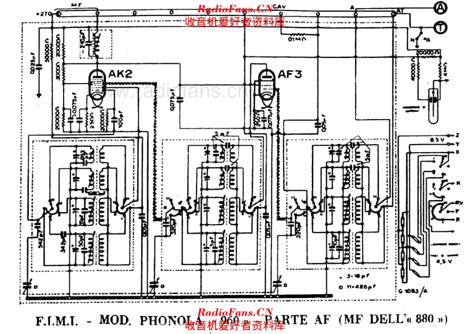 Phonola 960 RF unit 电路原理图.pdf_第1页