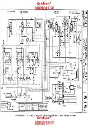 Phonola 515-1 电路原理图.pdf