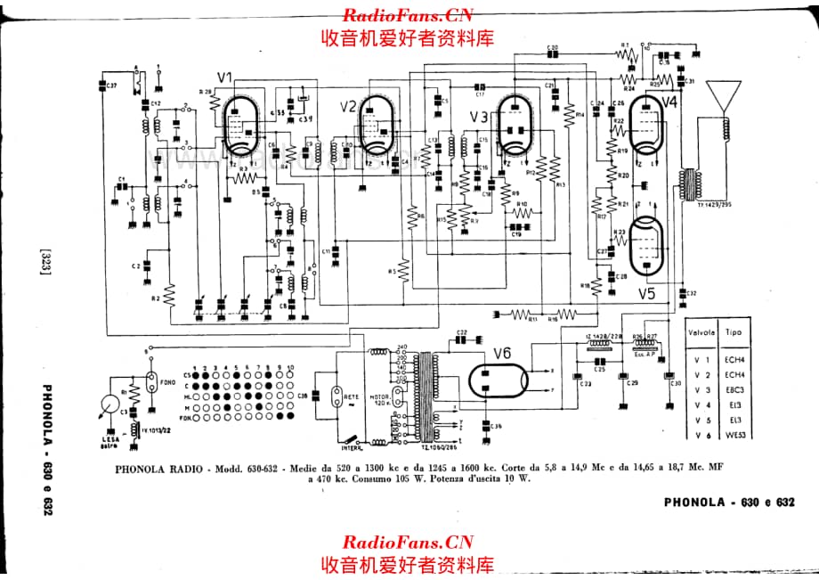 Phonola 630_632 电路原理图.pdf_第1页