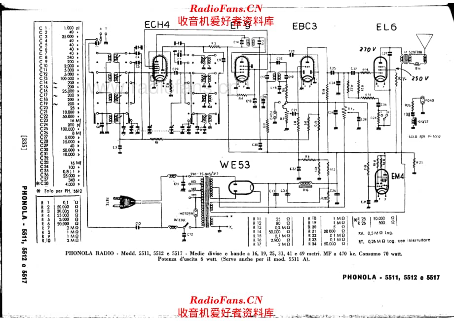 Phonola 5511_5512_5517 电路原理图.pdf_第1页