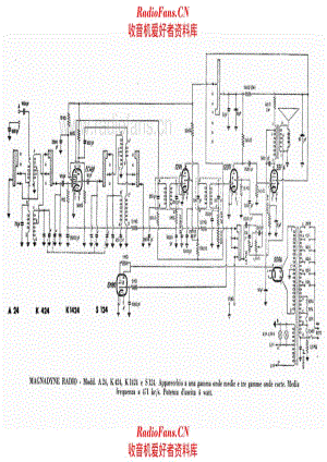 Magnadyne A24 K424 电路原理图.pdf