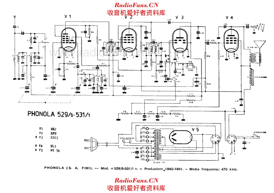 Phonola 529-6 531-1 电路原理图.pdf_第1页