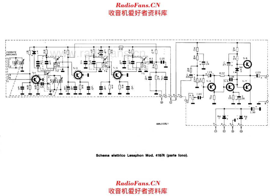 LESA Lesaphon 416R phono unit 电路原理图.pdf_第1页